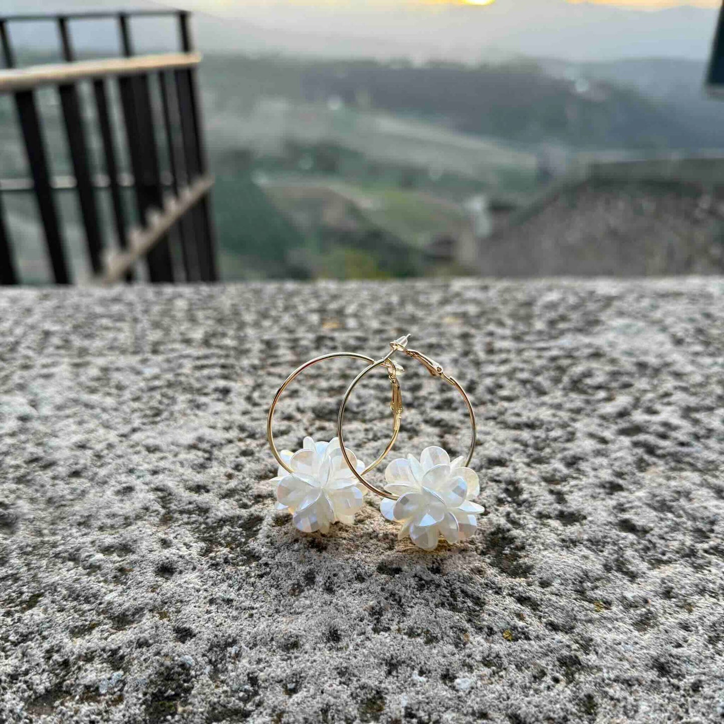 Ohrringe 'Crisantemo'