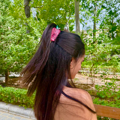 Haarspange 'Half Apple'