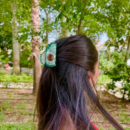 Haarspange 'Avocado'