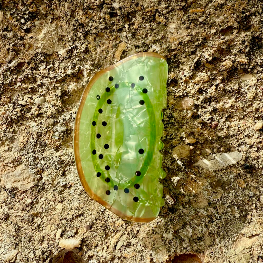 Haarspange 'Greeny Kiwi'