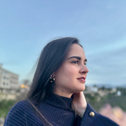 Ohrring 'Fusion libre'