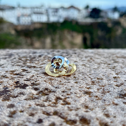 Ohrring 'Fusion libre'