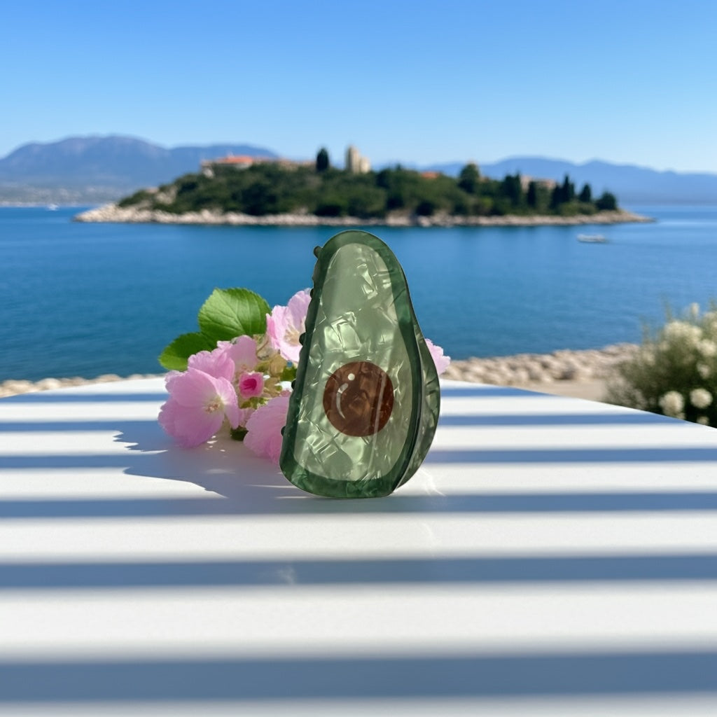 Haarspange 'Avocado'